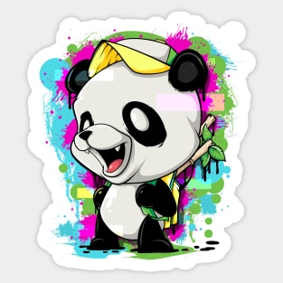 Panda Sticker